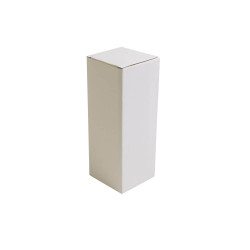 Caja de cartón blanca para...