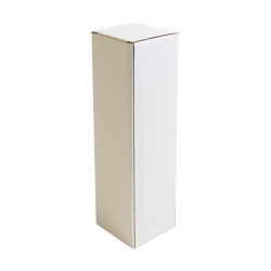 Caja de cartón blanca para...