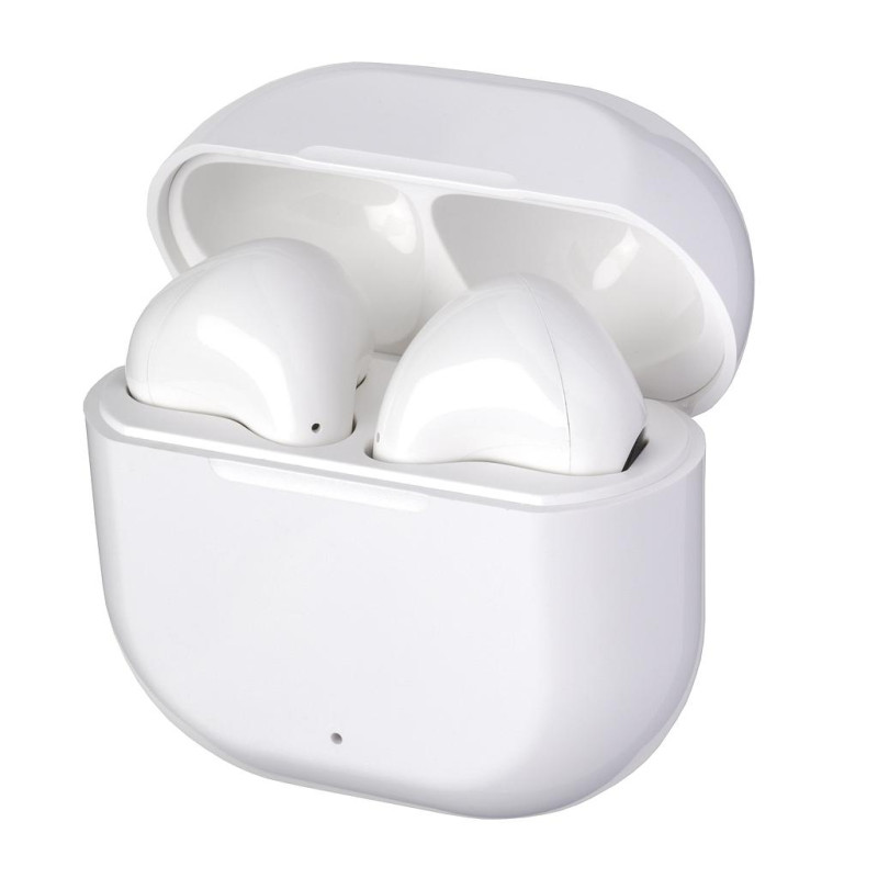 Auriculares Bluetooth v 5.0 en R-ABS con caja de carga y micrófono incorporado