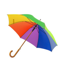 Paraguas arco iris automático