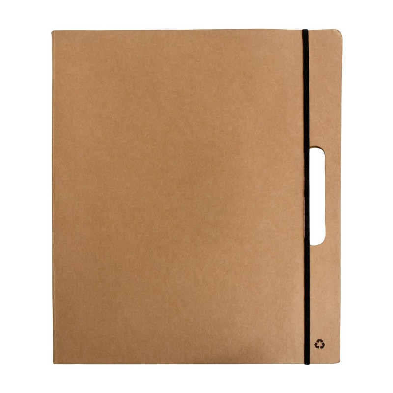Libreta con bloc, tiras adhesivas y bolígrafo