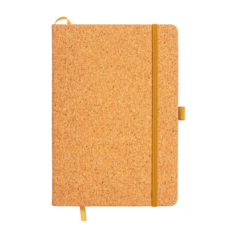 Libreta de corcho, hojas rayadas 80 páginas. desde 70gr. en color marfil