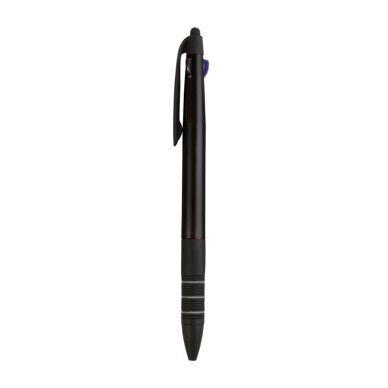 Bolígrafo con 3 colores (azul/rojo/negro) y touch screen