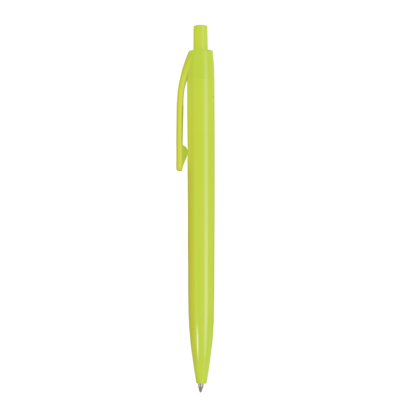 Bolígrafo a presión de plástico