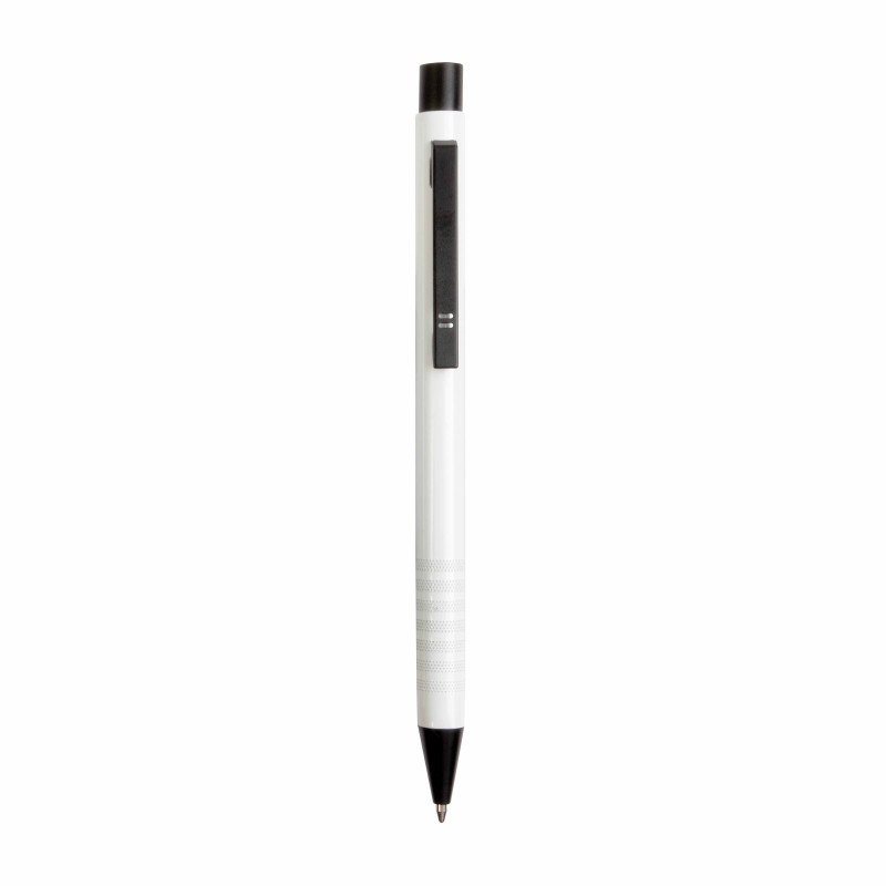 Aluminum push button ball pen