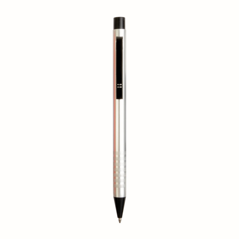 Aluminum push button ball pen