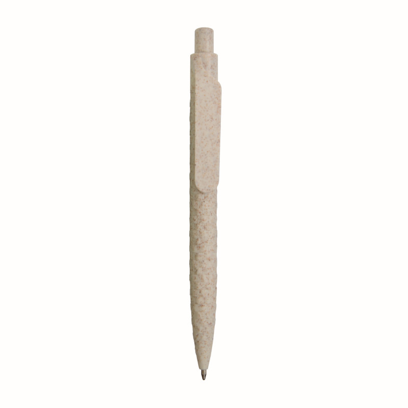 Wheat straw (50%) and PP (50%) push button ball pen