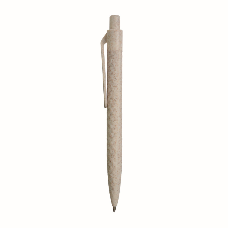 Wheat straw (50%) and PP (50%) push button ball pen
