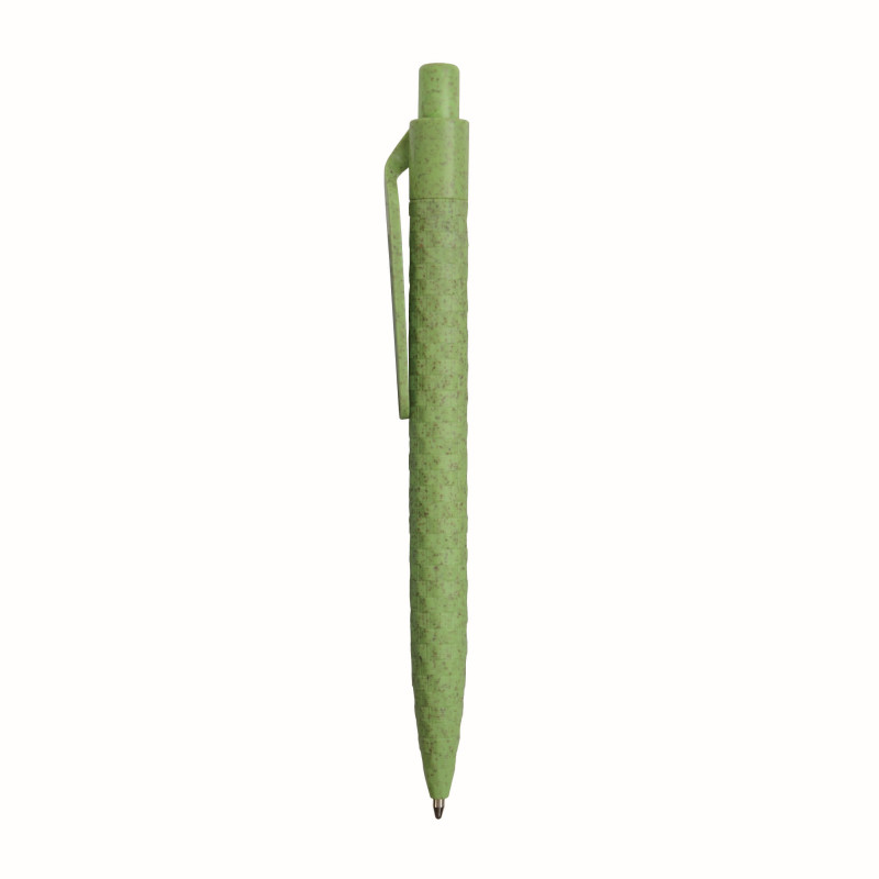 Wheat straw (50%) and PP (50%) push button ball pen