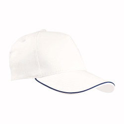 Gorra de algodón con cierre...