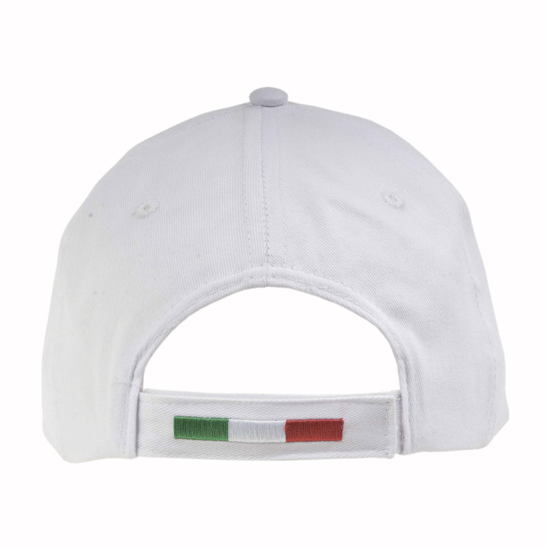 Gorra de 5 paneles de algodón Italia.