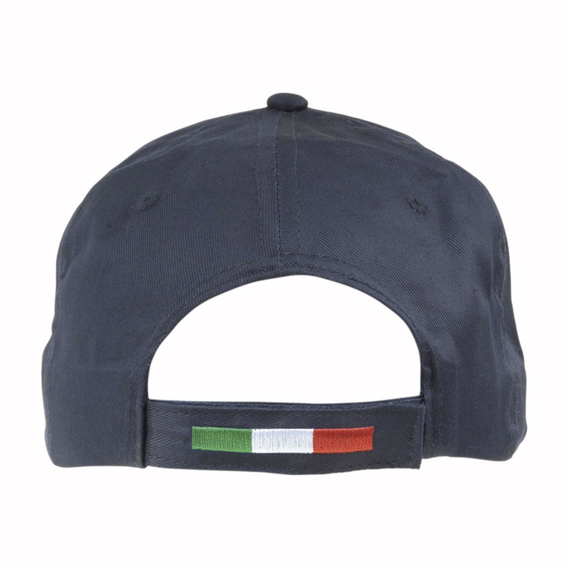 Gorra de 5 paneles de algodón Italia.