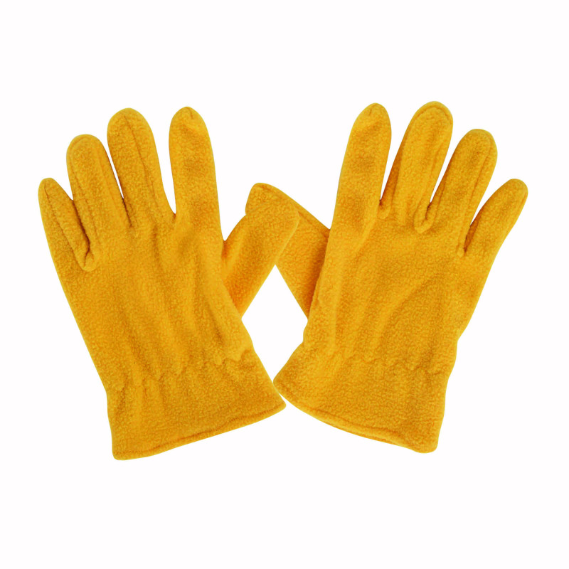 Guantes de fibra polar para mujer.