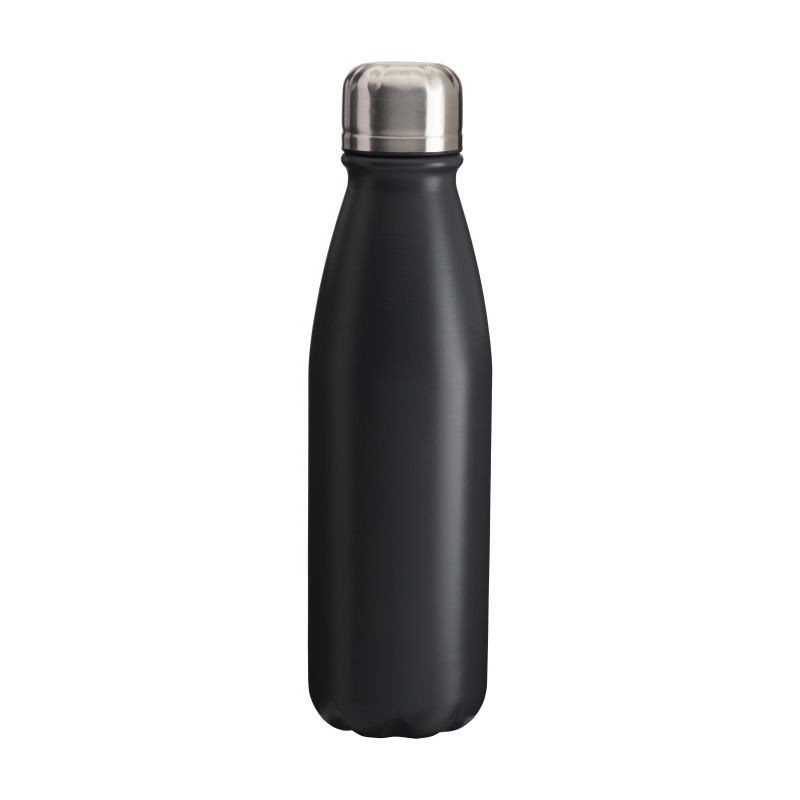 Botella deportiva de aluminio con tapón de acero, 500 ml