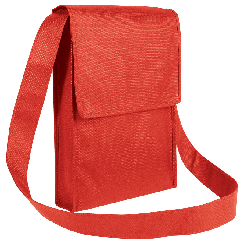 Bolsa bandolera pequeña de tejido sin tejer.