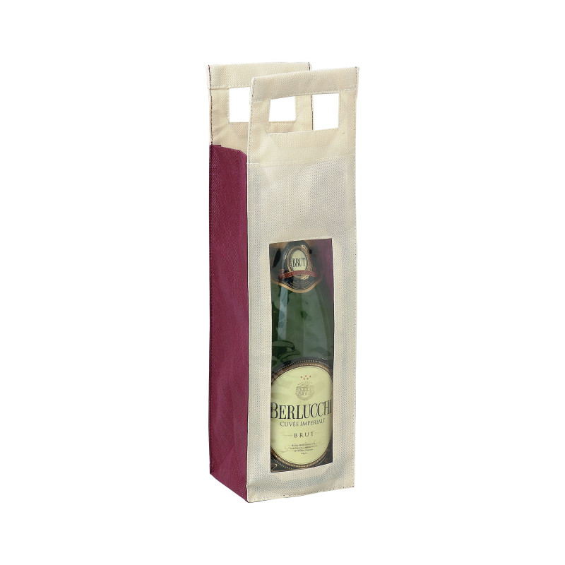 Bolsa para regalar vino.