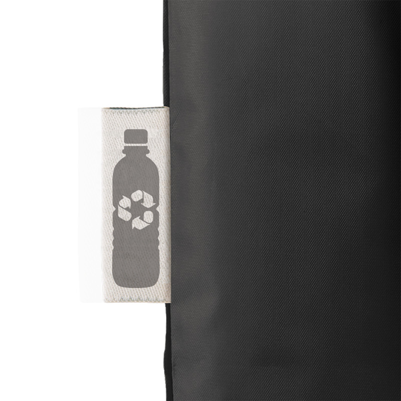 210T RPET shopping bag, long handles