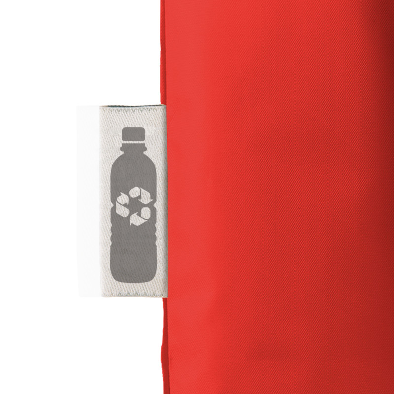 210T RPET shopping bag, long handles