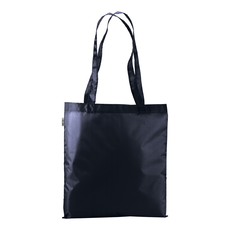 210T RPET shopping bag, long handles