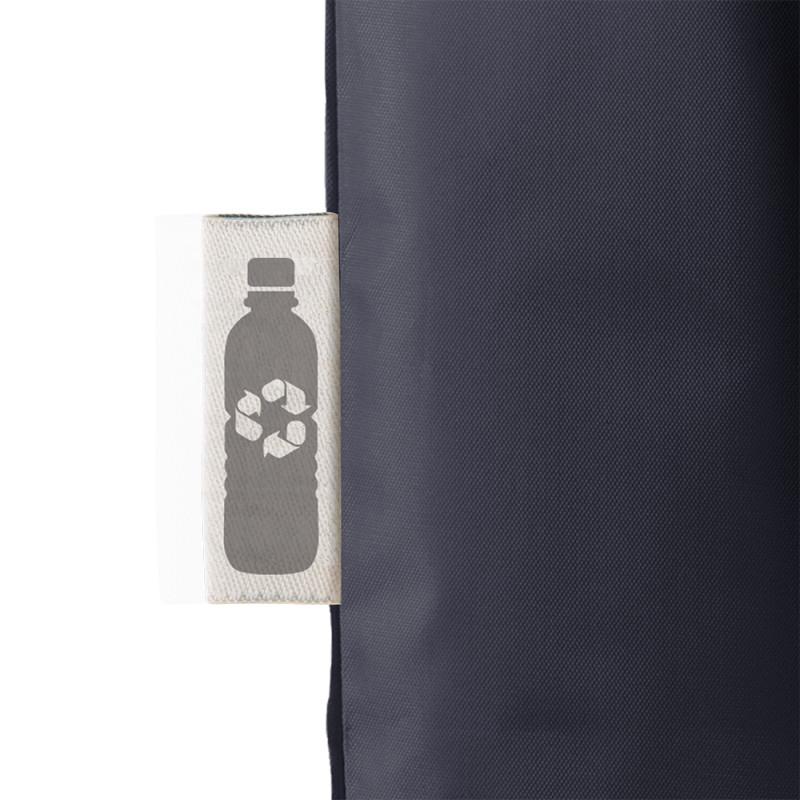 210T RPET shopping bag, long handles