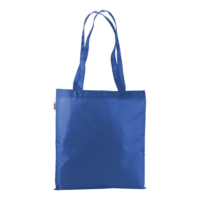 210T RPET shopping bag, long handles