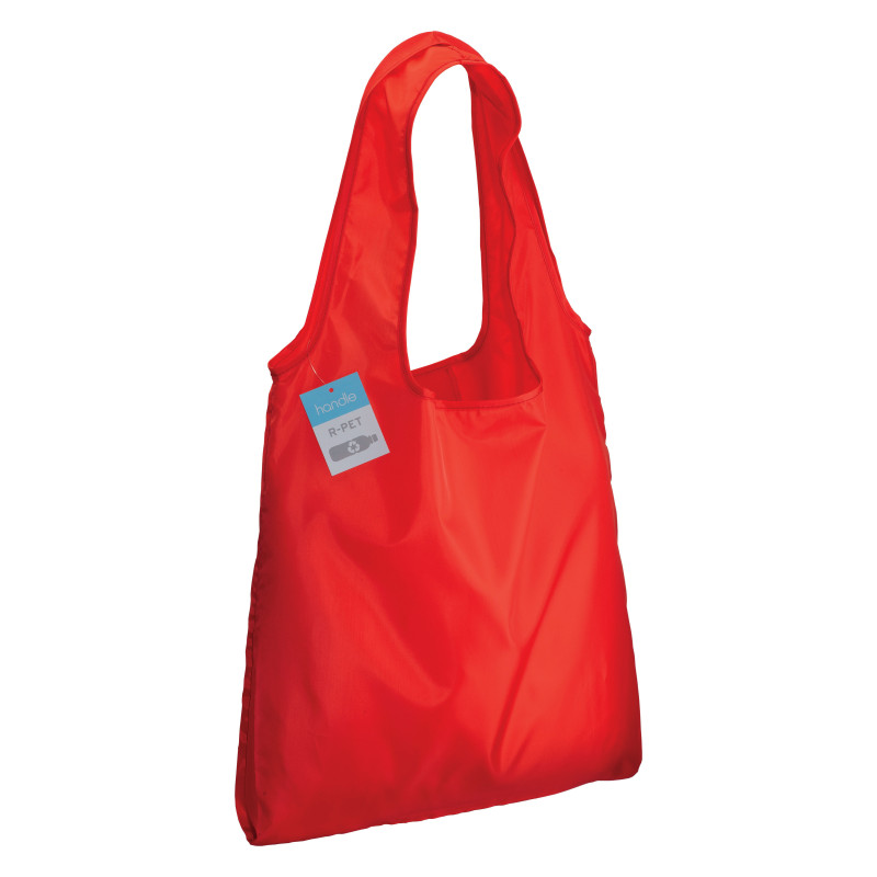 210T RPET foldable shopping bag