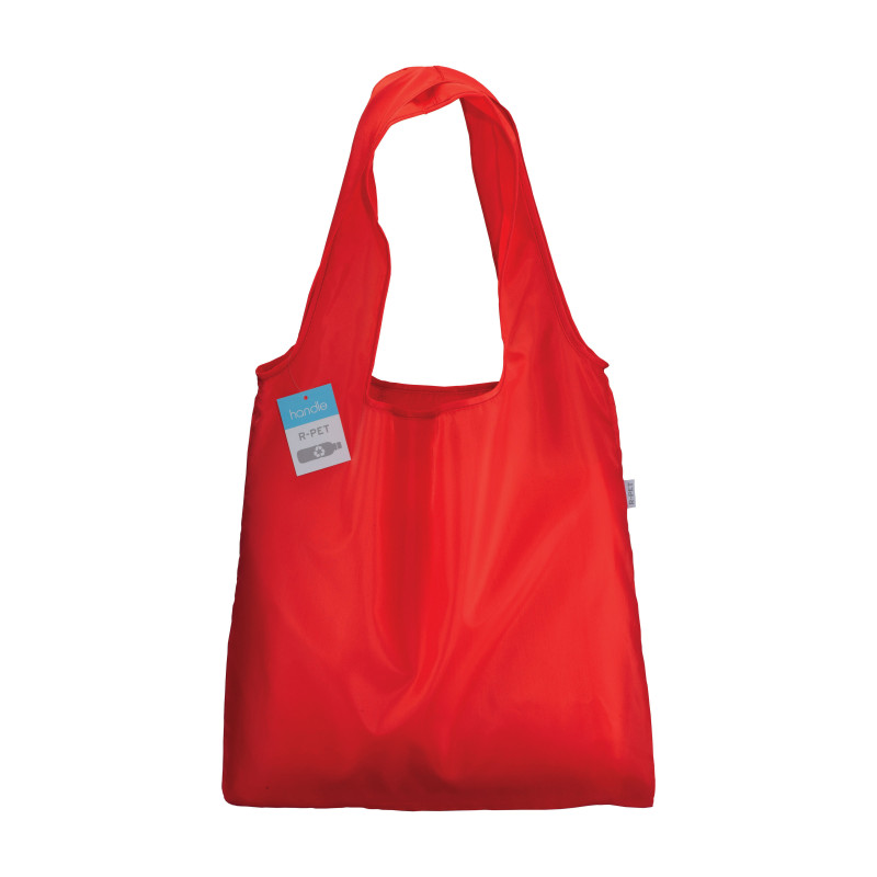 210T RPET foldable shopping bag