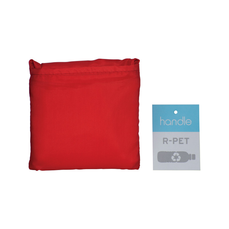 210T RPET foldable shopping bag