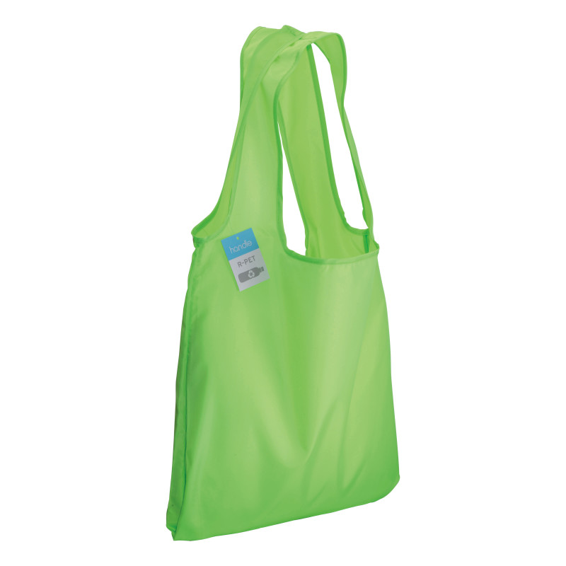 210T RPET foldable shopping bag