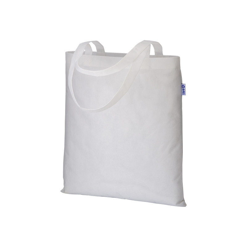 Bolsa de PET reciclado 80 g/m2, Asas largas