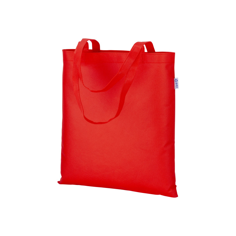 Bolsa de PET reciclado 80 g/m2, Asas largas