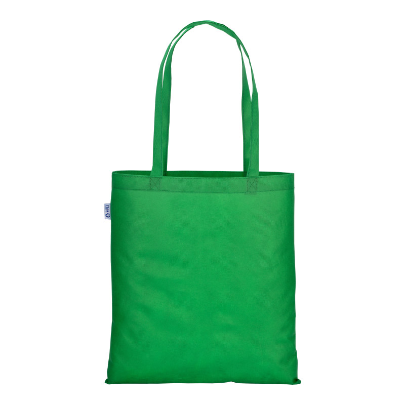 Bolsa de PET reciclado 80 g/m2, Asas largas