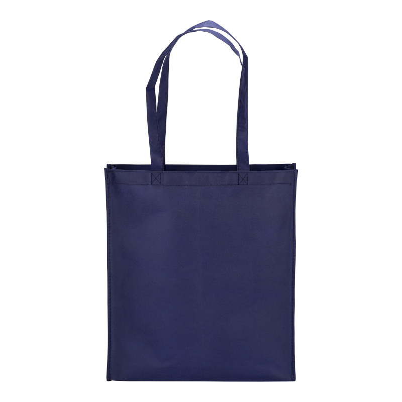 Shopper iBolsa de PET reciclado 80 g/m2, Asas largas y fuelle