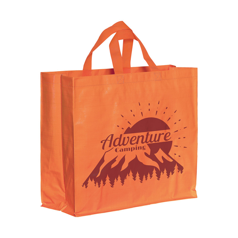 Bolsa de polipropileno laminado con fuelle.