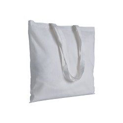 Bolsa de algodón, asas largas