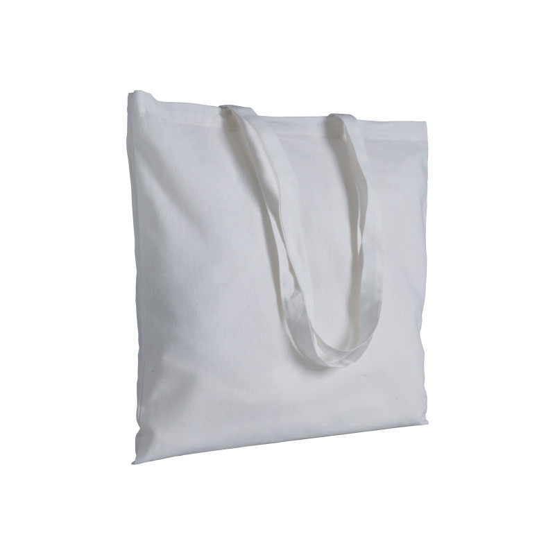 Bolsa de algodón, asas largas