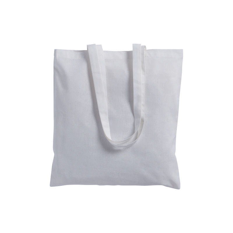 Bolsa de algodón, asas largas