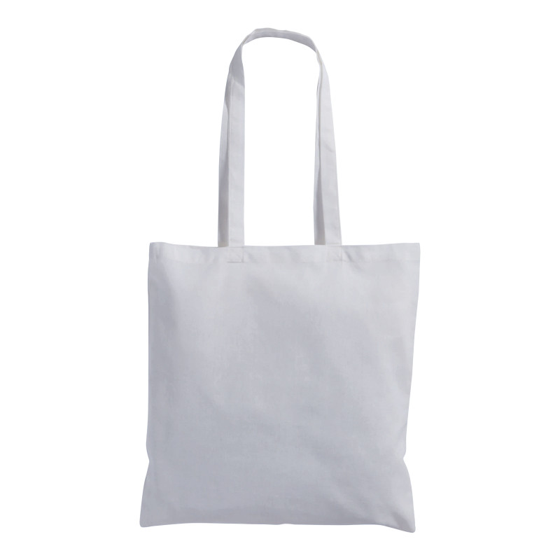 Bolsa de algodón, asas largas