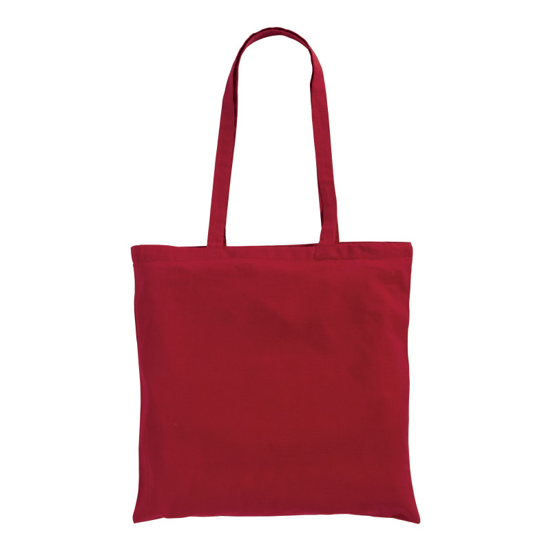 Bolsa de algodón, asas largas