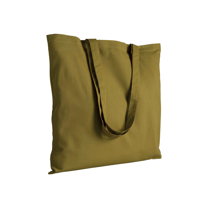 Bolsa de algodón, asas largas