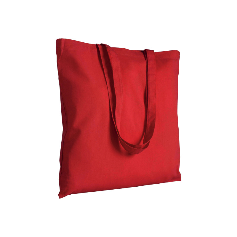 Bolsa de algodón, asas largas