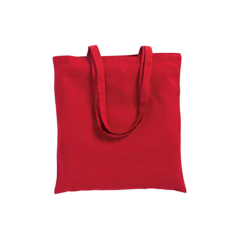 Bolsa de algodón, asas largas