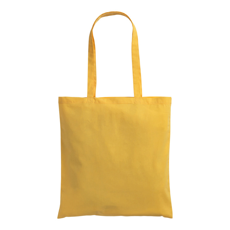 Bolsa de algodón, asas largas
