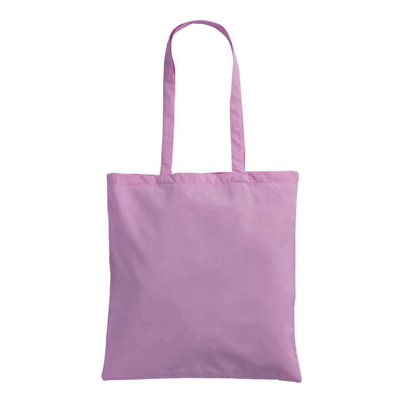 Bolsa de algodón, asas largas