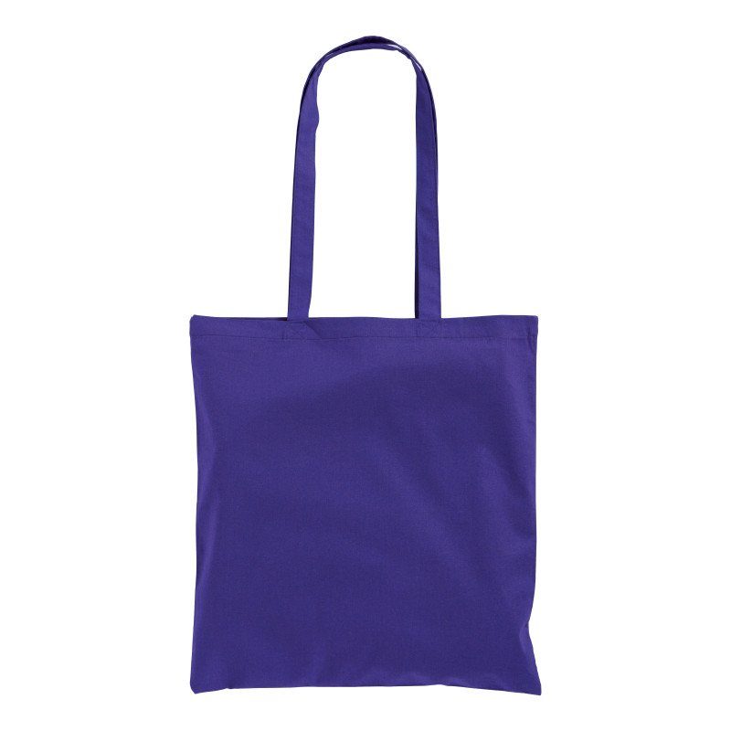 Bolsa de algodón, asas largas