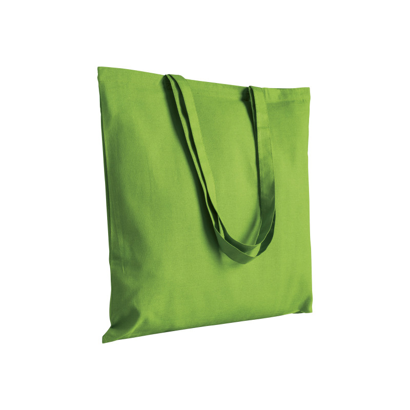 Bolsa de algodón, asas largas