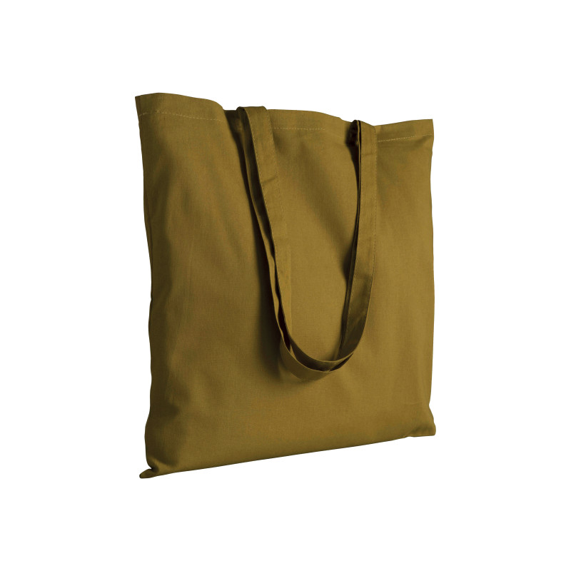 Bolsa de algodón, asas largas