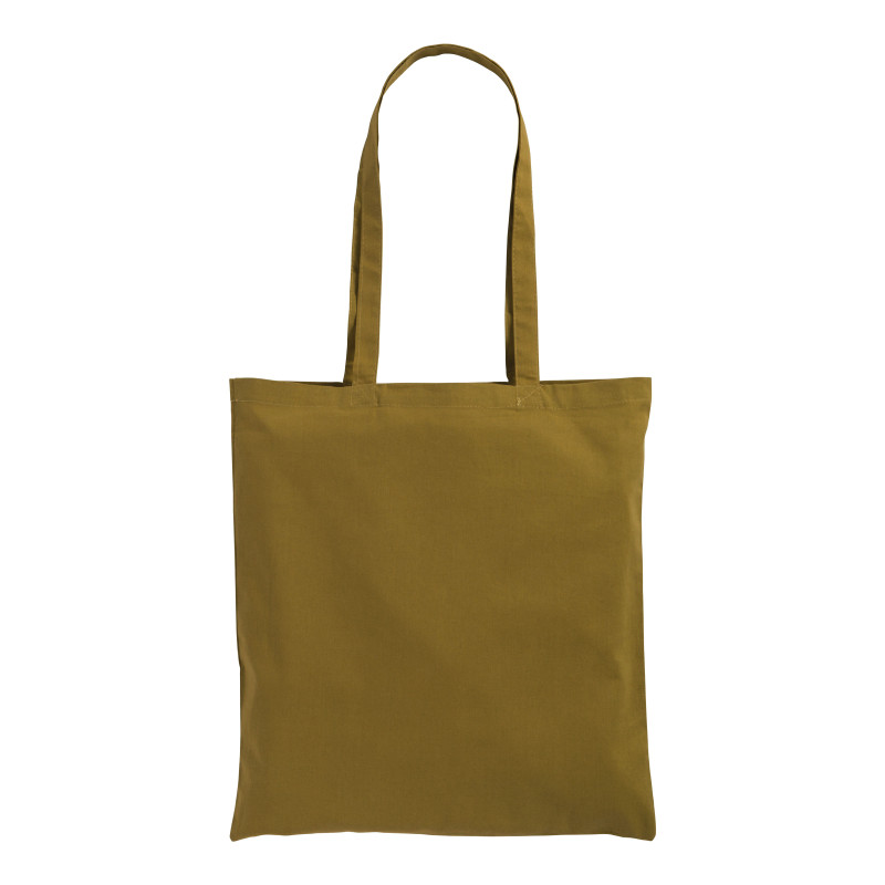 Bolsa de algodón, asas largas