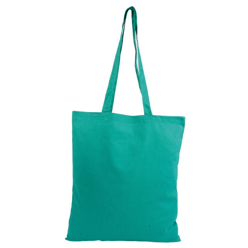 Bolsa de algodón, asas largas