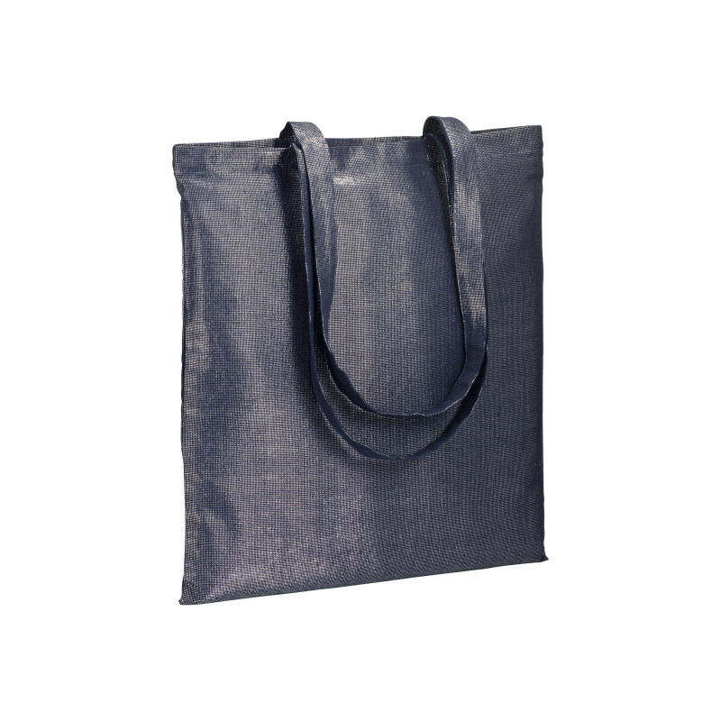 Bolsa en polialgodón brillante 150g / m2, asas largas
